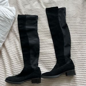 Black boots